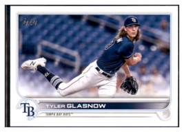 2022 Topps Tyler Glasnow    Tampa Bay Rays #302 Baseball card   BMB1C - £1.52 GBP