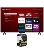 TCL 85S455 85 inch Class 4-Series 4K UHD HDR Smart Roku TV Bundle with 2... - $1,861.98