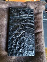 Brizard and Co. - Venezia Lighter - Genuine Black Caiman NIB ( EMPTY) - $292.05