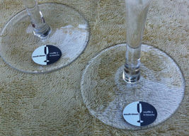 Souffle a la bouche black striped wine glasses (2) image 5