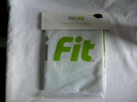 NEW Official Nintendo Wii Fit Nylon Drawstring Backpack Tote Bag 69982 12x16.5&quot; - £3.65 GBP