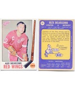 1969/70 Topps Alex Delvecchio Card #64 Detroit Red Wings - $4.14