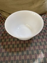 Vintage Federal Glass White Mixing Bowl 7” - £22.51 GBP