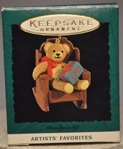 Hallmark - Grandpa&#39;s Gift - Bear - Miniature - Classic Keepsake Ornament - £9.07 GBP