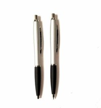 Lot Of 100 Pens - Executive Holden Style Silver Metal Pens - Black Ink - £57.27 GBP