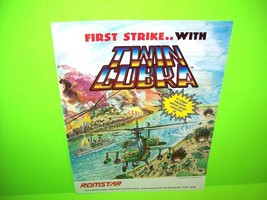 Twin Cobra 1988 Original Magazine AD For Video Arcade Game Retro Promo Art   - $16.86