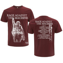 Rage Against The Machine Bola Album Cover Red Official Tee T-Shirt Mens ... - $34.20