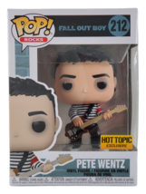 Funko Fall Out Boy Pop! Rocks Pete Wentz Vinyl Figure Hot Topic Exclusiv... - $8.98