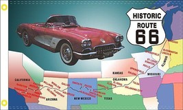 Route 66 Flag 6 - 3x5 Ft - $16.99