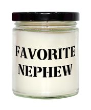 Fun Nephew, Favorite Nephew, Nephew Candle From - £19.33 GBP
