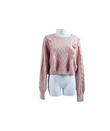 Teen Sweater And Now This Teen Girls Cropped Sweater Size M Lavender - $282.54 MXN