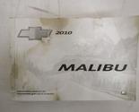 2010 Chevrolet Malibu Owners Manual [Paperback] Chevrolet - £26.88 GBP