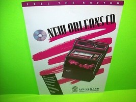 Wurlitzer NEW ORLEANS CD Original Phonograph Music Jukebox Promo Flyer Germany - $24.75