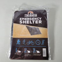 Emergency Rain Shelter Rescue Thermal Tent 1-2 Person Tents Stone Mountain  - £6.26 GBP