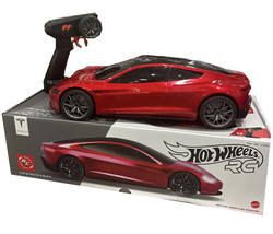 Hot Wheels Tesla Roadster Remote Control RC 1:10 Red  NEW - £77.21 GBP