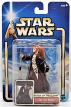 Star Wars Attack Of The Clones Jar Jar Binks Action Figure - SW3 - £15.03 GBP