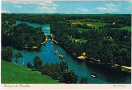 Postcard Boating In The Kawarthas Ontario - £3.15 GBP
