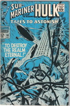 Tales To Astonish Comic Book #98 Marvel Comics 1967 FINE - £13.64 GBP