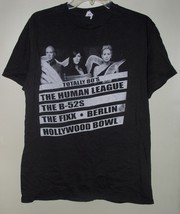 Totally 80&#39;s Concert T Shirt Hollywood Bowl The Fixx Human League B 52s Berlin - £86.90 GBP