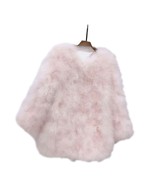 Luxury Genuine Ostrich Feathers Designer Coat for Ladies, French Style  - €233,60 EUR