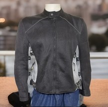 Xelement Motorcycle Gear Black Jacket Mens L Black Mesh Lightweight Padd... - $47.98