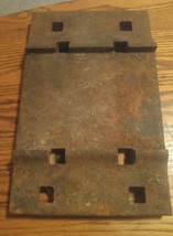 Vintage Heavy Gage Steel Railroad Tie Plate 1942 131RE 18.5 Pounds  - $35.99