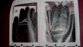 ACHIOU winter knit gloves men/women black L (D) - $6.00