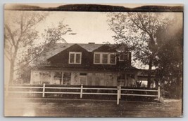 RPPC Beautiful House Ashton Illinois Nelson Schmidt Lauren Iowa Postcard Z28 - £11.15 GBP