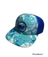Vineyard vines Umbrella  Whale Dot Performance Trucker Hat.OS.Aqua.MSRP$... - $29.92