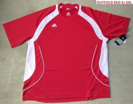 New Adidas All Sports OUTFIELD Red White Design Sz XXL - $25.00