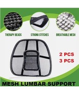 Mesh Back Rest Lumbar Support Office Chair Van Car Seat Home Pillow Cushion - €12,47 EUR+