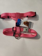 Petmate Deluxe Signature Medium Dog Harness Pink 3/4" X 20-28" Dogs Up To 50lbs - £12.64 GBP