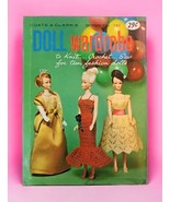 1964 Coats &amp; Clark VTG Doll Clothing Wardrobe Pattern Book Teen Barbie F... - $1,128.00 MXN