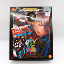 Marvel Comics Famous Cover Series Black Widow Action Figure Toy Biz 1998 Vtg - £17.01 GBP