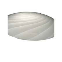 Vintage Classic Swirl Murano Glass Ceiling replacement Globe 14 inch - £300.61 GBP