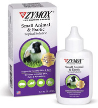 Zymox Small Animal &amp; Exotic Topical Solution 3.75 oz (3 x 1.25 oz) Zymox Small A - £61.16 GBP