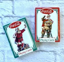 Coca-Cola Playing Cards Santa Claus Lot of 2 Decks Sealed New 1994 Chris... - $8.71