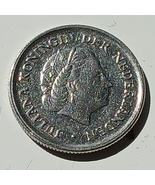 Netherlands 1970s-1980s 10 CENT Small Coin - km 182 - Authentic Juliana ... - $76.98 MXN