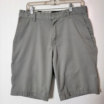 Volcom Mens Shorts Size 32 Front Back Pockets Flat Front Beach Hiking Golf - £10.73 GBP