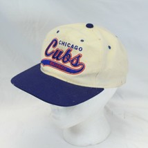 Chicago Cubs Baseball Snapback Hat Starter 100% Wool Vintage - £161.82 GBP