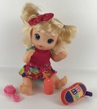 Baby Alive Doll Potty Dance Baby Interactive 50+ Sounds Accessories Blonde #2 - £43.48 GBP