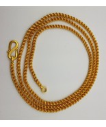 CERTIFIED 22K GOLD ROPE CHAIN NECKLACE 22 INCH SOLID GOLD WEDDING GIFT U... - $5,485.10 CAD
