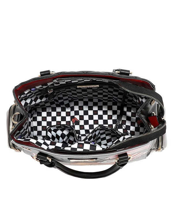 Nicole Lee USA Eco-Leather Handbag with Side Pockets Item image 6