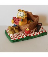 Garfield The Gourmet Picnic Figurine Jim Davis Archives Studio Danbury M... - £12.28 GBP