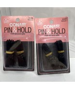 (2) Conair 100 Black Pin Hold Updos Clip Bobby Slider Style COMBINESHIP - $6.84 CAD