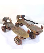 Vintage Union Hardware Company Roller Skates Metal rusty decor display 1... - €24,73 EUR