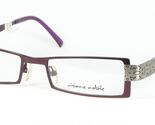 Visione Nobile VD214 C7 Plum/Argento Occhiali Montatura Metallo 50-18-140mm - $64.05