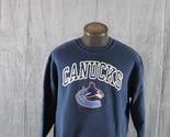 Vancouver Canucks Sweater (VTG) - Arch Script Orca Logo - Men&#39;s Large - $69.00