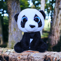 2018 Tactic Games Lumo Stars Pan the Panda Stuffed Animal Plush Toy - $20.78