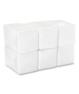 Beverage Napkins, 1-Ply, 9 1/2&quot; x 9 1/2&quot;, White (3000 ct.) - $1,328.40 MXN